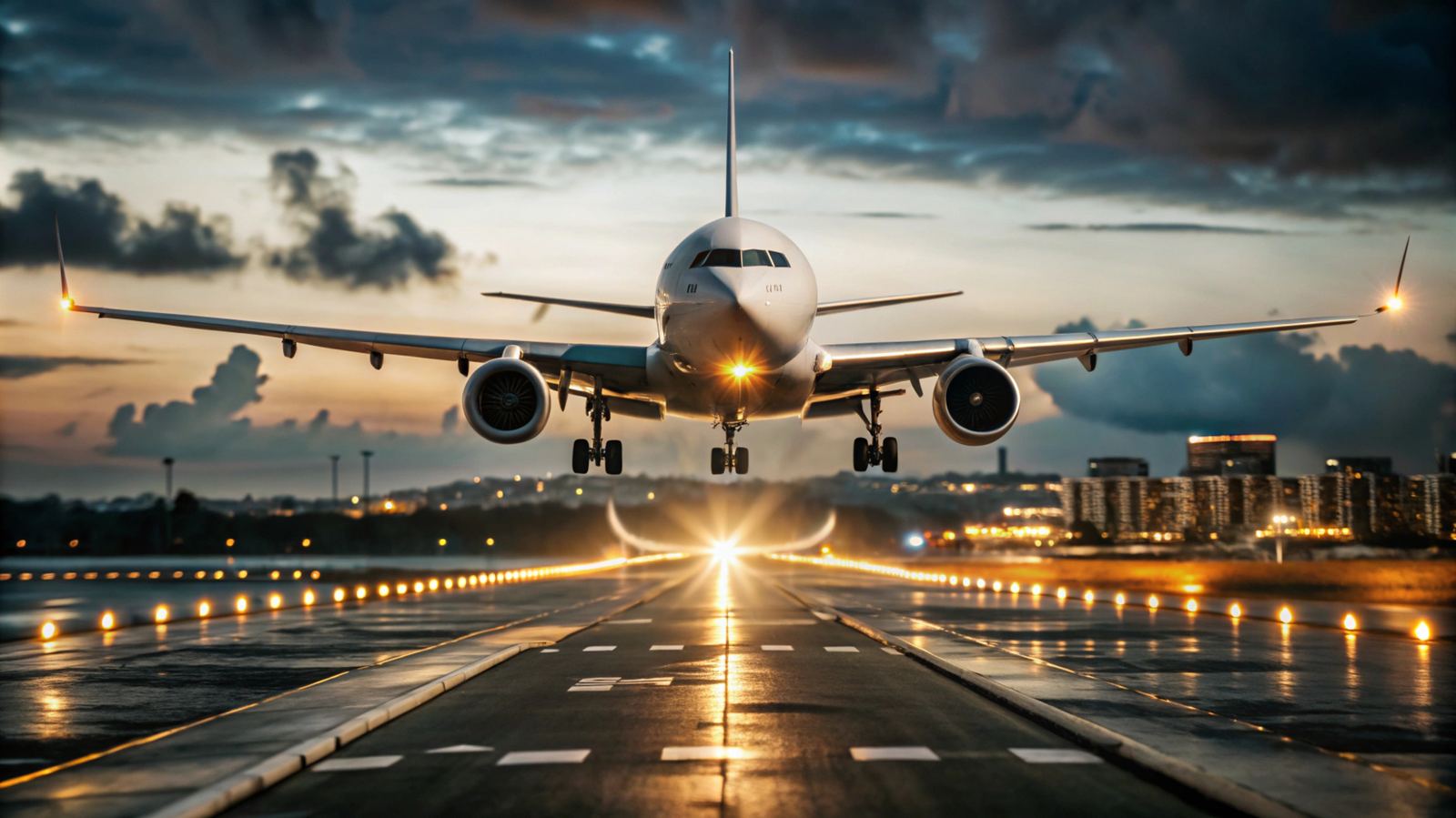 Авиадоставка грузов: грузовой самолёт на взлётной полосе